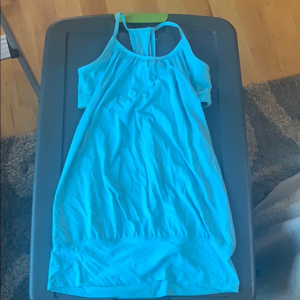 Blue Lululemon Tank